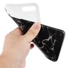 INSTEN TPU Marble Case compatible with Apple iPhone 7 Plus, Black - image 2 of 4