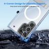 HANPURE 6.8" Magnetic Phone Case for S24 Ultra Case MagSafe Phone Case Protector Cover Shockproof - Andriod Case with Stand - 3 of 4