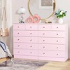 KTMBDW Modern 6-Drawer Dresser for Bedroom, Living Room - 3 of 4