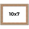 PosterPalooza | Photo Size Deco Brown Picture Frame - UV Acrylic, Foam Board Backing, Hanging Hardware - 2 of 4