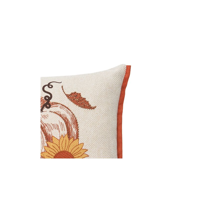 C&F Home 13" x 18" Harvest Time Pumpkin Embellished Fall Throw Pillow, 2 of 9