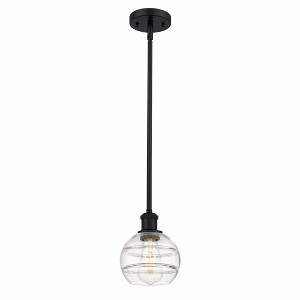 Rochester - 1 Light Stem Hung Mini Pendant In Industrial Style-7.88 Inches Tall and 5.88 Inches Wide - 1 of 1