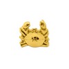 Black Bow Jewelry Crab Bead Charm in 14k Yellow Gold Plated Sterling Silver - 2 of 4