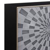 39" Quilla Accent Table Black, Gray and Brass Finish - Acme Furniture - 2 of 4