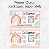 Big Dot of Happiness Hello Rainbow - Boho Baby Shower and Birthday Party Game Scratch Off Cards - 22 Count - 3 of 4