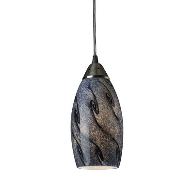 Elk Home Galaxy 1 - Light Pendant in  Satin Nickel