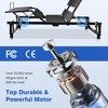 Adjustable Bed Base (Frame Only), Head and Foot Lift, Memory Positions, Zero Gravity-Black Queen - 4 of 4