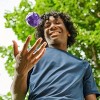 Aerobie Sonic Bounce Ball - Purple: Fun Outdoor Foam Toy for Children - 3 of 4