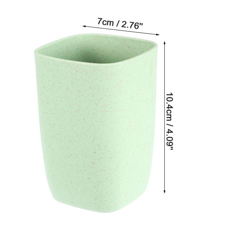Unique Bargains Bathroom Toothbrush Tumblers PP Cup for Bathroom Kitchen 4.09''x2.76'' 1Pc, 4 of 7