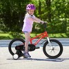 16 Inch Kids Bike, Children Bicycle With Training Wheels, Splash Guard, Reflectors, Pneumatic Tires, Comfortable Grips And Cushion, Kids' Bicycle - 3 of 4