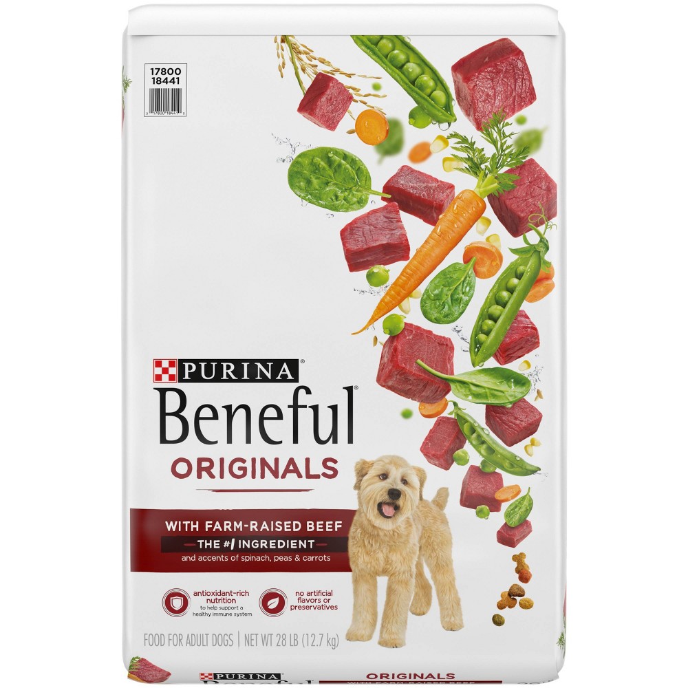 UPC 017800134774 product image for Purina Beneful Originals with Real Beef Adult Dry Dog Food - 28lbs | upcitemdb.com
