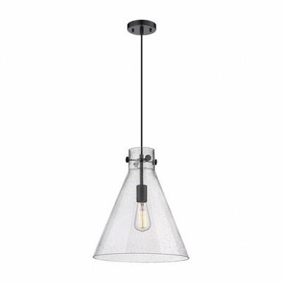 Newton Cone - 1 Light Pendant In Industrial Style-16.5 Inches Tall and 14 Inches Wide