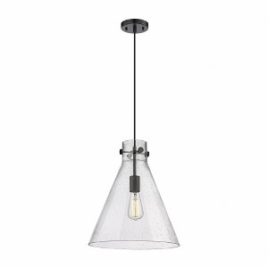 Newton Cone - 1 Light Pendant In Industrial Style-16.5 Inches Tall and 14 Inches Wide - 1 of 1