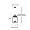Capital Lighting Nelson 3 - Light Pendant in  Black - 2 of 4