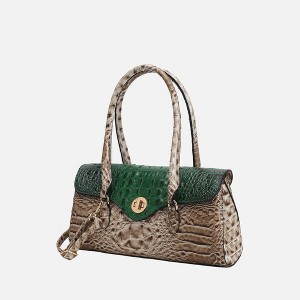 MKF Collection Liviana Women’s Shoulder Bag Croc-Embossed Chic and Versatile Timeless Handbag by Mia K - 1 of 4