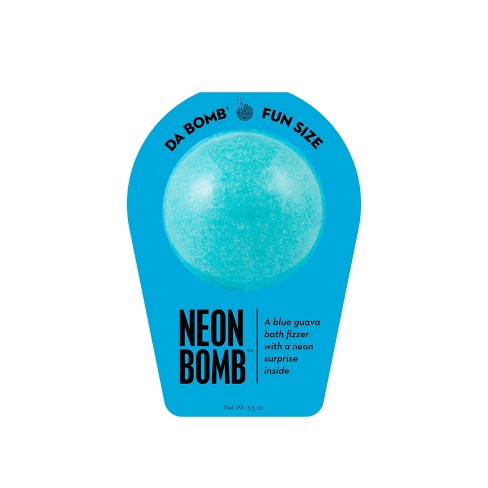 Da Bomb Bath Fizzers Neon Blue Bath Bomb - 3.5oz - image 1 of 3