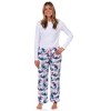 Seven Times Six Disney Stitch Pajama Pants Women's Wink Face Checkered Lounge Bottoms - 2 of 4