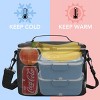 Tirrinia 7.8L Lunch Bag, Insulated Leakproof Thermal Reusable Lunch Totes, Lunch Box for Office or School - image 2 of 4