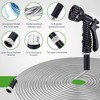Garden Hose 25 FT,304 Stainless Steel Heavy Duty Water Hose with 7 Function Nozzles No-Kink Rust Proof for Yard Outdoor - 3 of 4