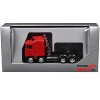 K100 5 Bar Grill Twin Steer Truck Tractor Red 1/87 (HO) Plastic Model Car by Promotex - 3 of 4