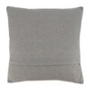 18"x18" Holiday with Plaid Christmas Tree Square Throw Pillow Cover Gray - Saro Lifestyle: 100% Cotton, Zipper Closure, Machine Washable - 2 of 3