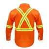 Flame Resistant FR High Visibility Hi Vis Shirt - 88% C/12% N - 7oz - 3 of 4