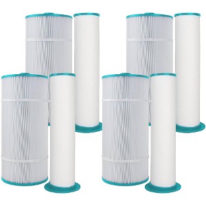 Hurricane 4 Pack HFCOMB-01 Advanced Spa Filter Cartridge Combo Set of Inner & Outer Filter Replacement for Sundance Series 880 6473-164 and 165 - 1 of 4