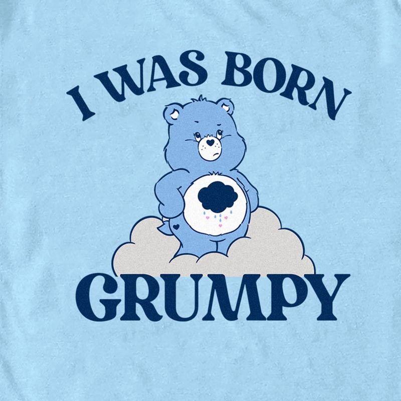 Men's Care Bears I Was Born Grumpy T-Shirt, 2 of 5