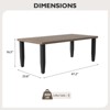 EAGLE PEAK Modern Outdoor Table - 3 of 4