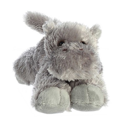 Aurora World Plush - Mini Flopsie - HOWIE The Grey Hippo (8