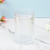 Cameo Toothbrush holder, Holds Your Toothbrushes and Toothpaste - Great Makeup Brush Holder, Non-Slip Protective Silicone Feet, Heavy Duty Glass - 4 of 4