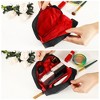 Unique Bargains Large Capacity Makeup Bag 6.89"x2.36"x4.33" 1 Pc - 2 of 4