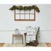C&F Home 50" x 60" Esha Blue & White Damask Pattern Super Soft Cozy Accent Throw Blanket - 4 of 4