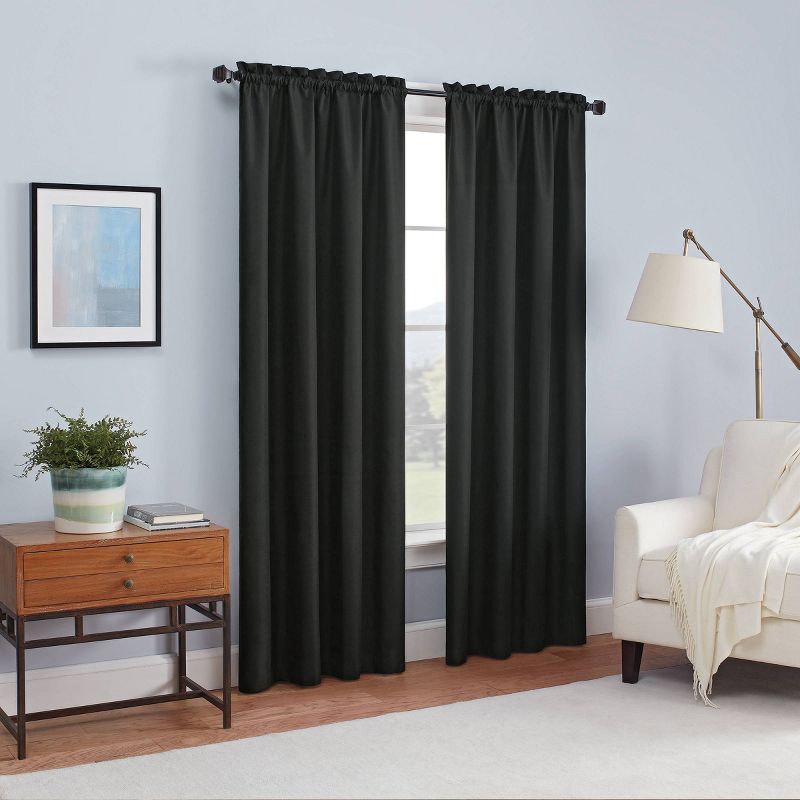 1pc Blackout Braxton Thermaback Window Curtain Panel - Eclipse, 4 of 13