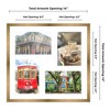 PosterPalooza | Metallic Gold Bronze Finish Collage Frame - White Mat, 20 Frame Sizes, UV Acrylic - 2 of 4