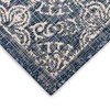 Liora Manne Carmel  Indoor/Outdoor Rug  Navy.. - 4 of 4