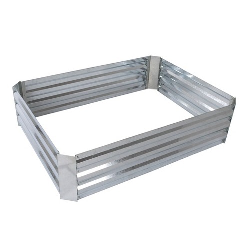 Nature Spring Adjustable Galvanized Iron Raised Garden Bed And Plant ...