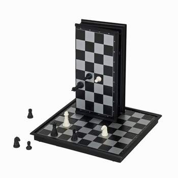 WE Games Travel Magnetic Folding Chess Set