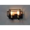 Maxim Lighting Liner 2 - Light Wall Light in  Black/Satin Brass - 3 of 4