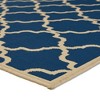 Outdoor Patio Rug,  Front Door Mat Camping Rugs, Fade-resistant Woven Picnic Carpet, Large Area Rugs Mats For RV Picnic Backyard Deck Balcony - 4 of 4