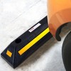 Pyle PCRSTP11 22 Inch Heavy Duty Rubber Car/Truck Vehicle Wheel Guide Stopper Stop Tire Block for Driveways, Parking Lot Spots, and Garages - 4 of 4