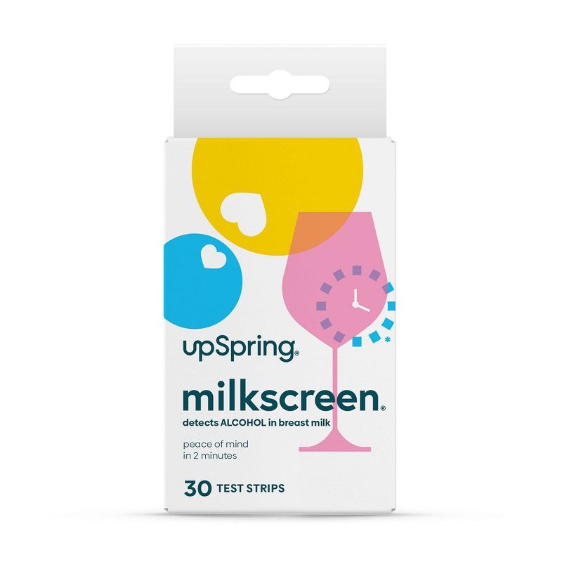 UpSpring MilkScreen Breast Milk Test Strips for Alcohol - Detects Alcohol in Breast Milk, 1 of 6