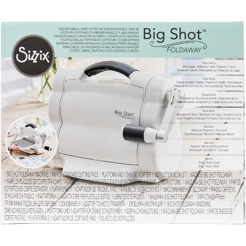 Sizzix Big Shot Machine-White W/Gray