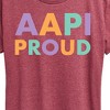 Women's - Instant Message - AAPI Proud Short Sleeve Graphic T-Shirt - 2 of 4
