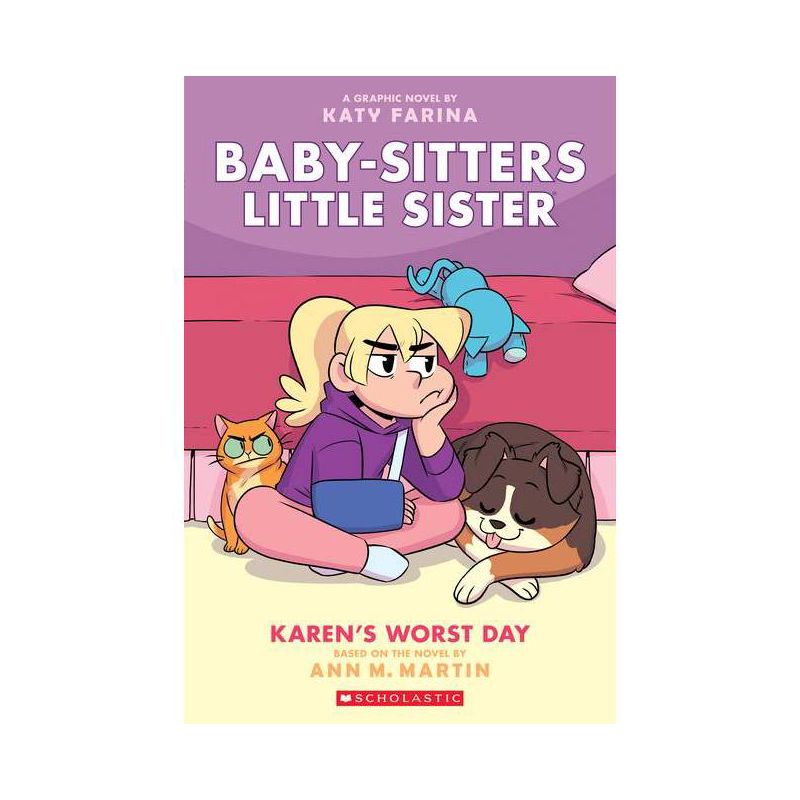 Karen&#39;s Worst Day (Baby-Sitters Little Sister Graphic Novel #3), Volume 3 - by Ann M Martin (Paperback), 1 of 4