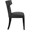 ModwayCurve Dining Side Chair Vinyl Set of 2 - 3 of 4