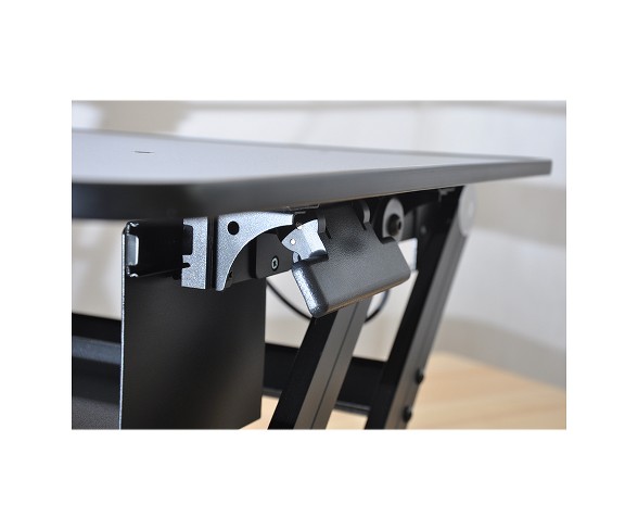 Deluxe Height Adjustable Computer Riser with Monitor Mount