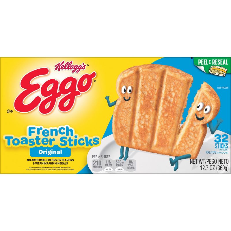 Eggo Original Frozen French Toaster Sticks - 12.7oz/32ct, 4 of 9