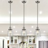 Canton - 1 Light Stem Hung Mini Pendant In Industrial Style-10 Inches Tall and 6.5 Inches Wide - 2 of 2