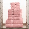Luxury Cotton Heavyweight Ultra-Plush 10 Piece Towel Set by Blue Nile Mills - 2 of 4